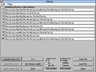 Figure 24: Screen Capture of 
Library Window